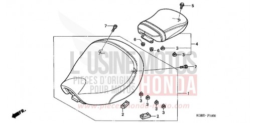 SIEGE VT125C3 de 2003